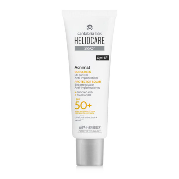 HELIOCARE 360º Acnimat Sunscreen (50 ml) / Себорегулирующий солнцезащитный крем с SPF 50 для кожи, склонной к акне (50 мл)
