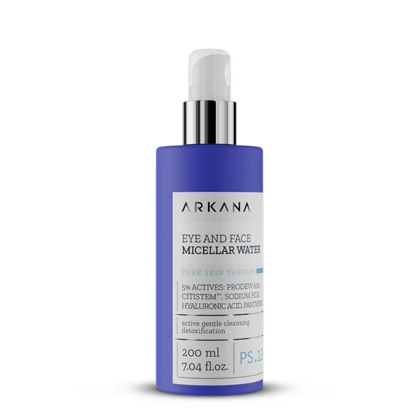 ARKANA Eye + Face Micellar Water Глаза + лицо Мицеллярная вода, 200ml