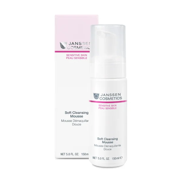 Janssen Cosmetics Soft Cleansing Mousse Пенка очищающая с аллантоином, 150ml