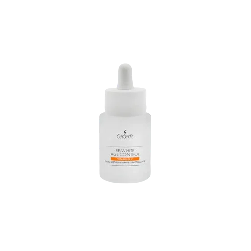 GERARD'S Rewhite Age ControlL Vitamina C-Siero Viso Illuminante E Uniformante Выравнивающая сыворотка для лица с витамином С, 30 ml