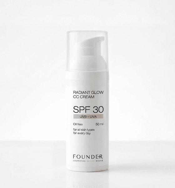 Founder СС крем «Совершенное сияние» спф-30 с эффектом фотошопа Radiant Glow CC cream spf 30, 50 мл